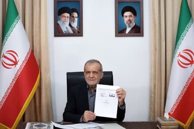 Peace deal between the U.S. and Iran officially signed