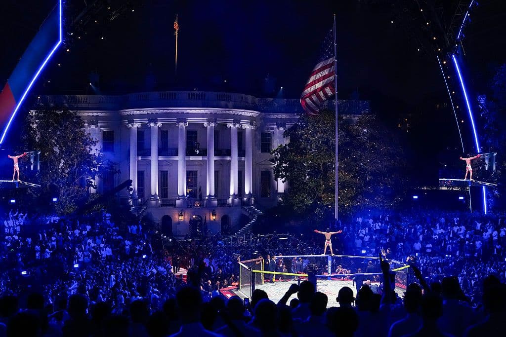 UFC holds event at White House on Trump's birthday