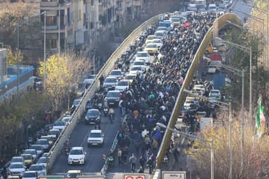 More than 1,000 arrested and 29 killed in Iranian protests