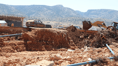 International aid has arrived following catastrophic flooding in Libya