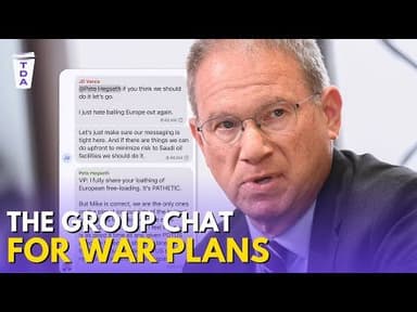 That time the White House texted a journalist its war plans