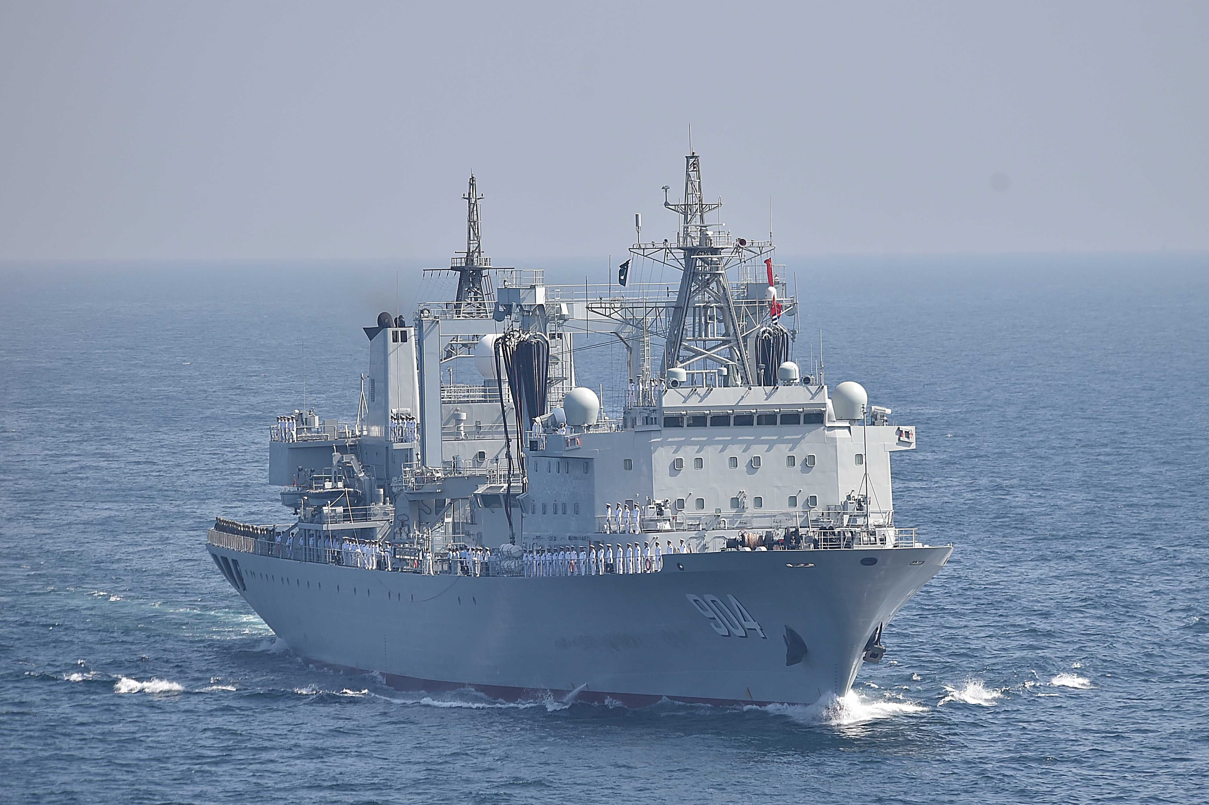 Chinese warships conduct live fire drills off Aust. coast