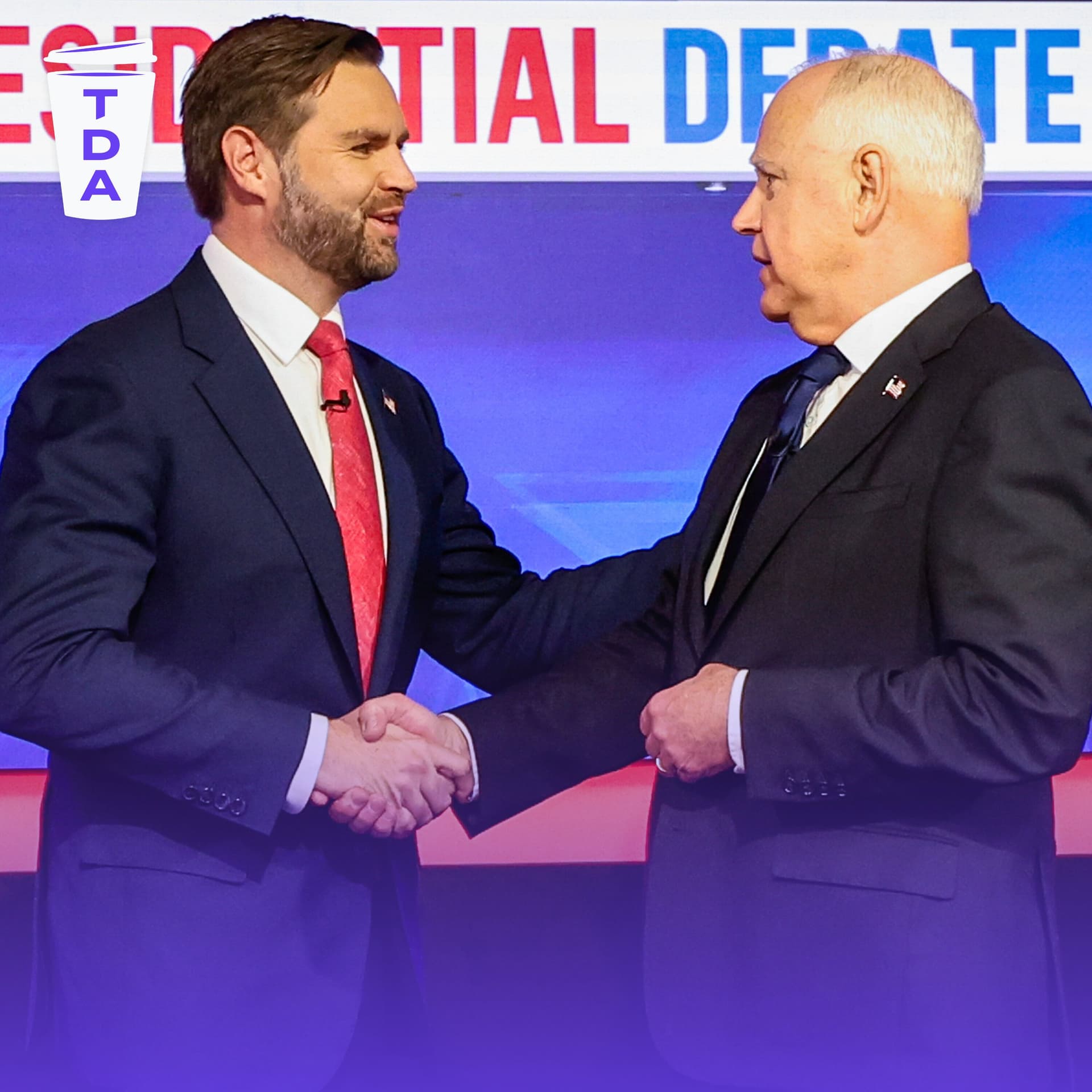 What happened at the vice presidential debate?