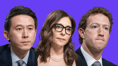 Why were social media bosses in the US Senate this week?