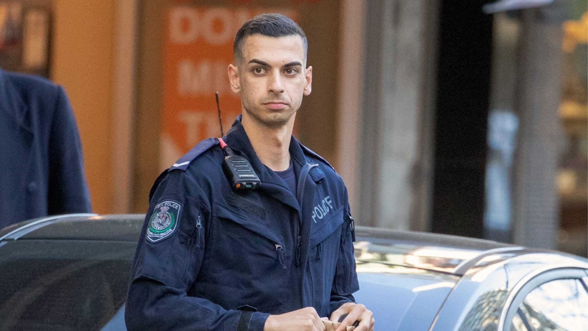 A former policeman pleads not guilty to murdering a couple