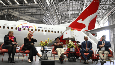 Qantas, CommBank among business giants backing Yes vote