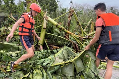 A super typhoon has made landfall in the Philippines