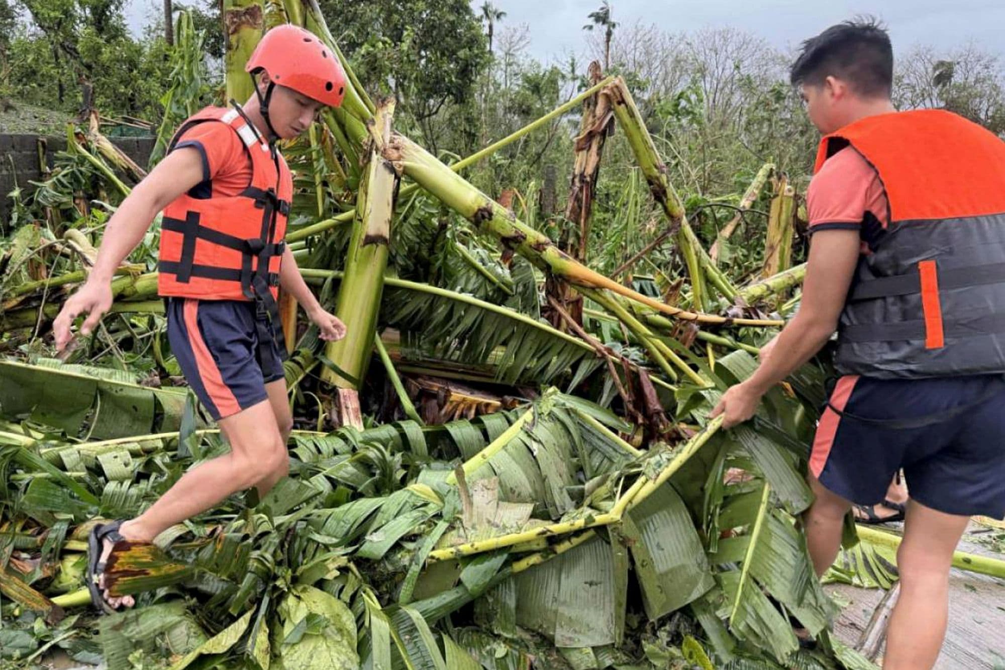 A super typhoon has made landfall in the Philippines