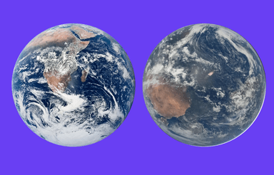Why two photos of Earth shot 54 years apart are so different